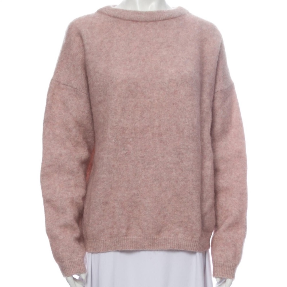 Acne Scoop Neck Sweater - M